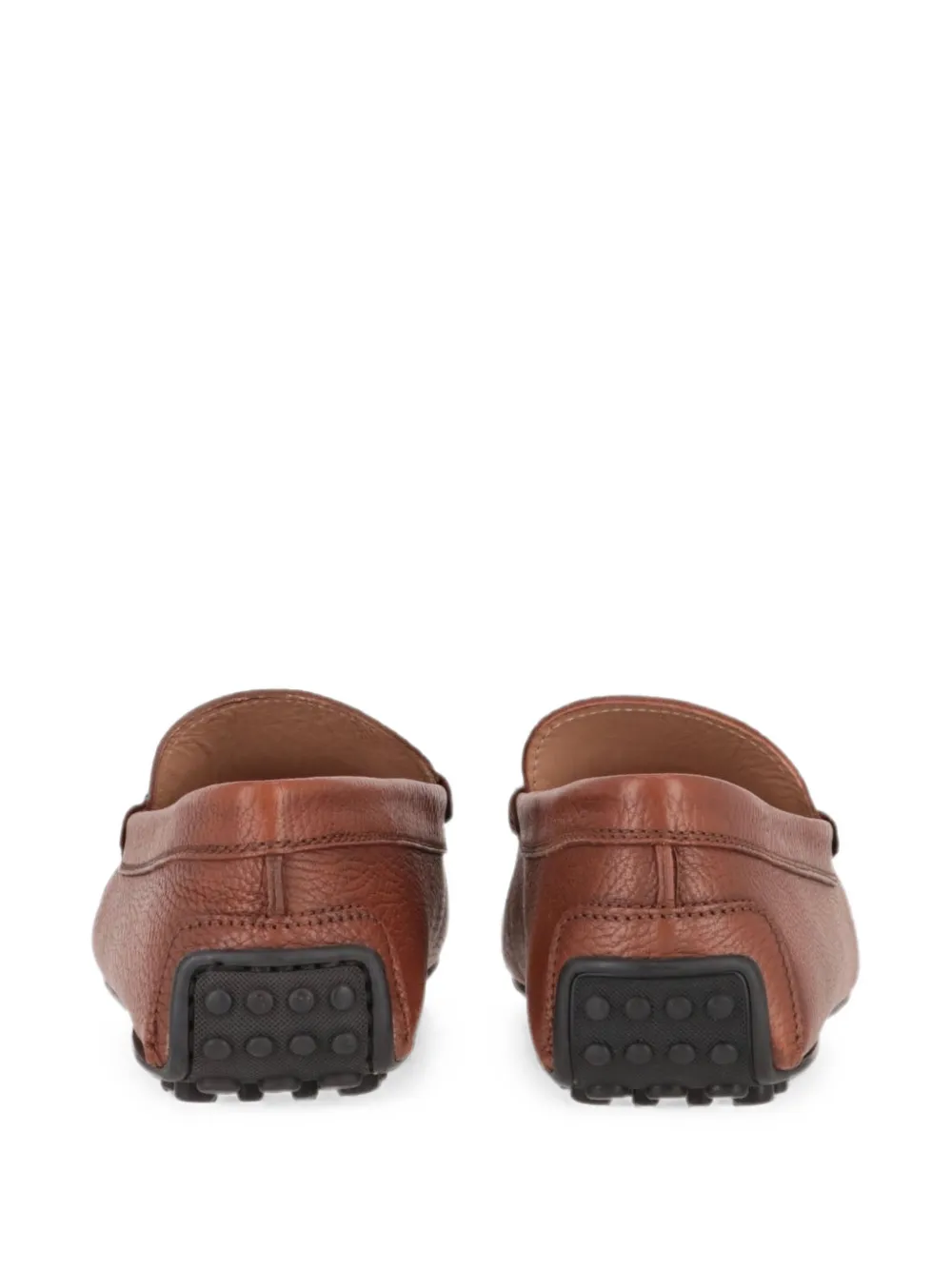 Tod's T-bar pebbled loafers Bruin