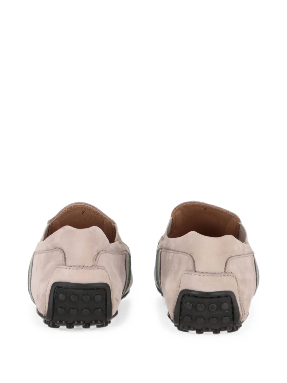 Tod's Gommino stripe-detail loafers Grijs