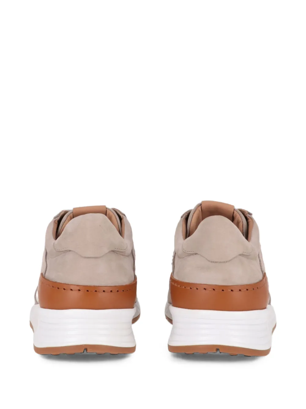 Tod's perforated panelled sneakers Beige