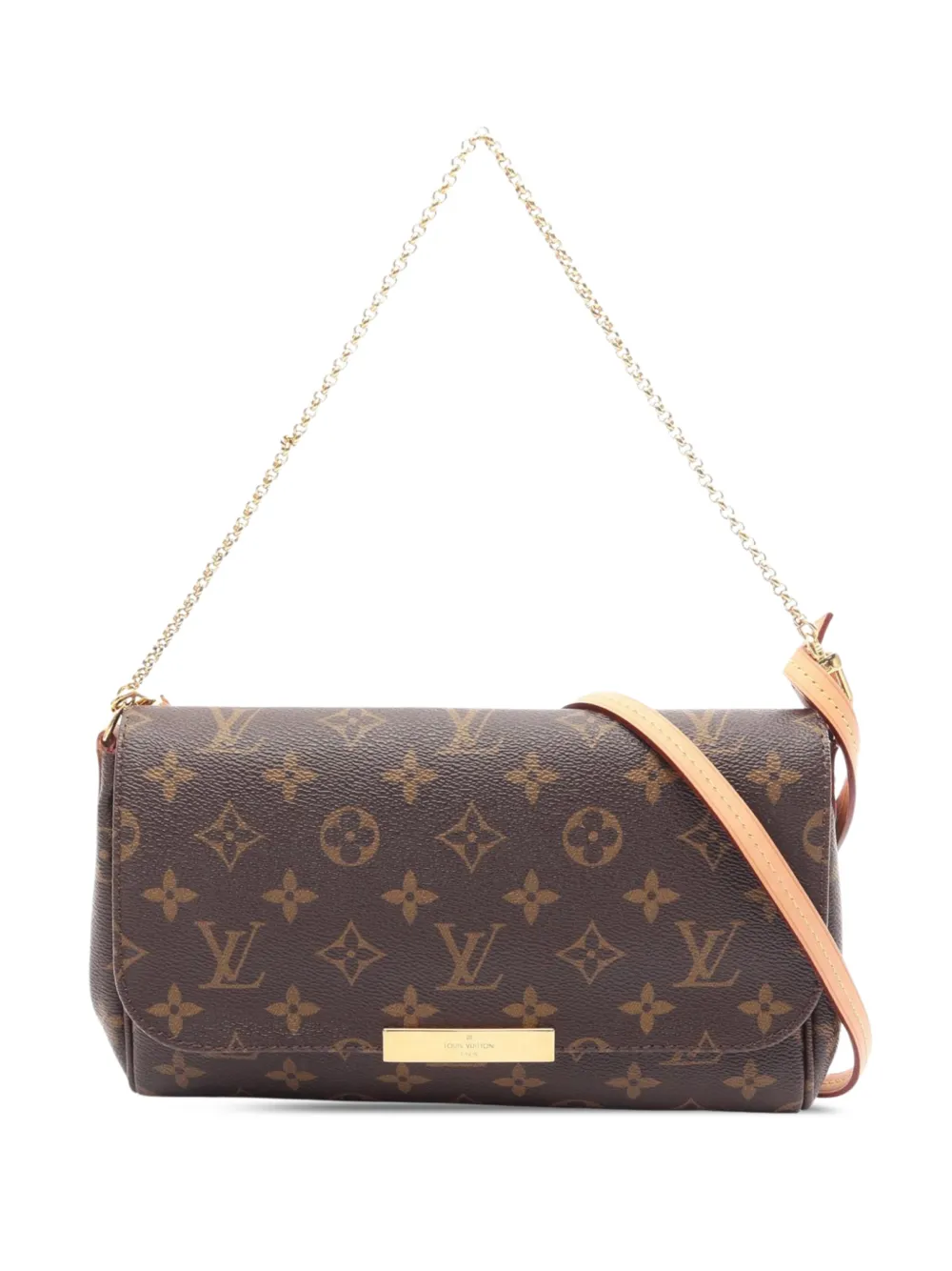 Louis Vuitton Pre-Owned 2013 Monogram Favorite MM satchel - Brown