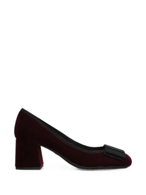 Roberto Festa Ery bow-detail block-heel pumps