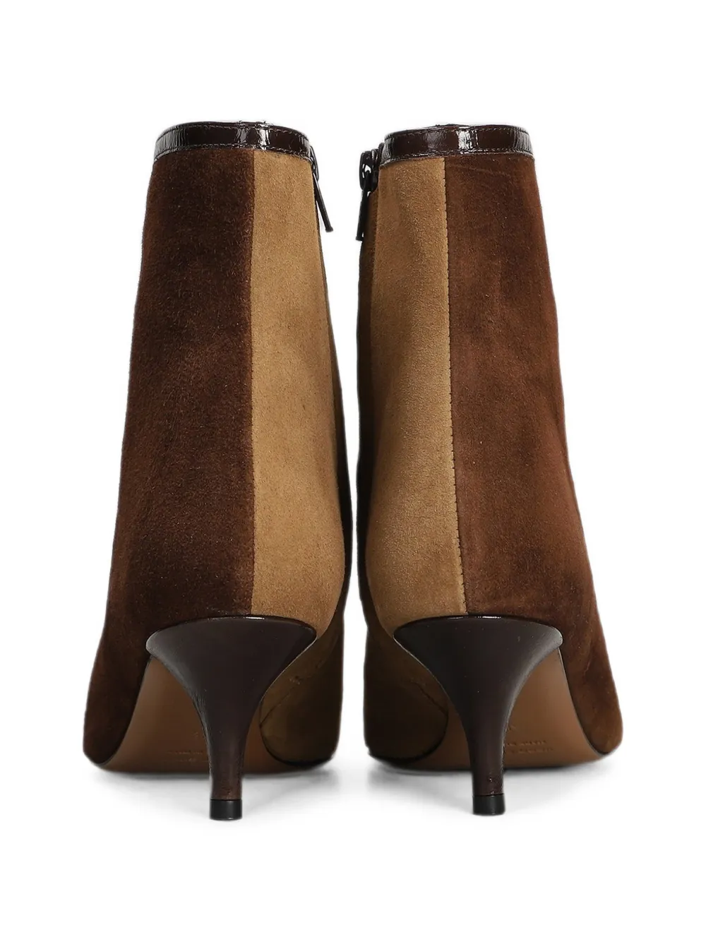 Roberto Festa Serelit two-tone pointed-toe ankle boots Bruin