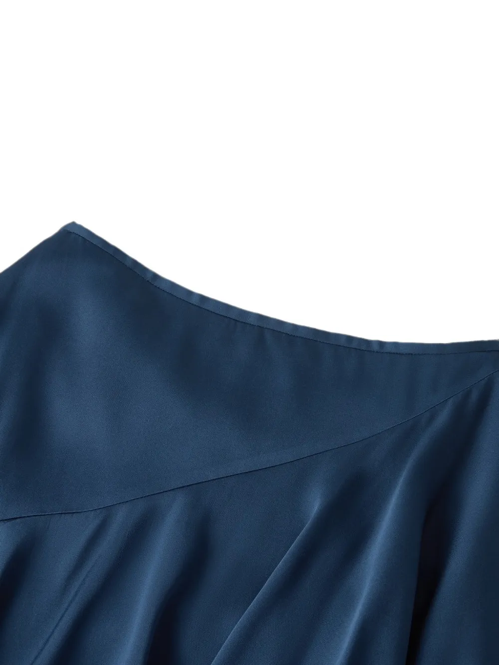 Shanghai Tang Asymmetrische rok Blauw