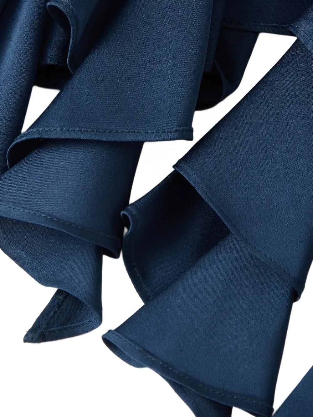 Shanghai Tang Asymmetrische rok Blauw