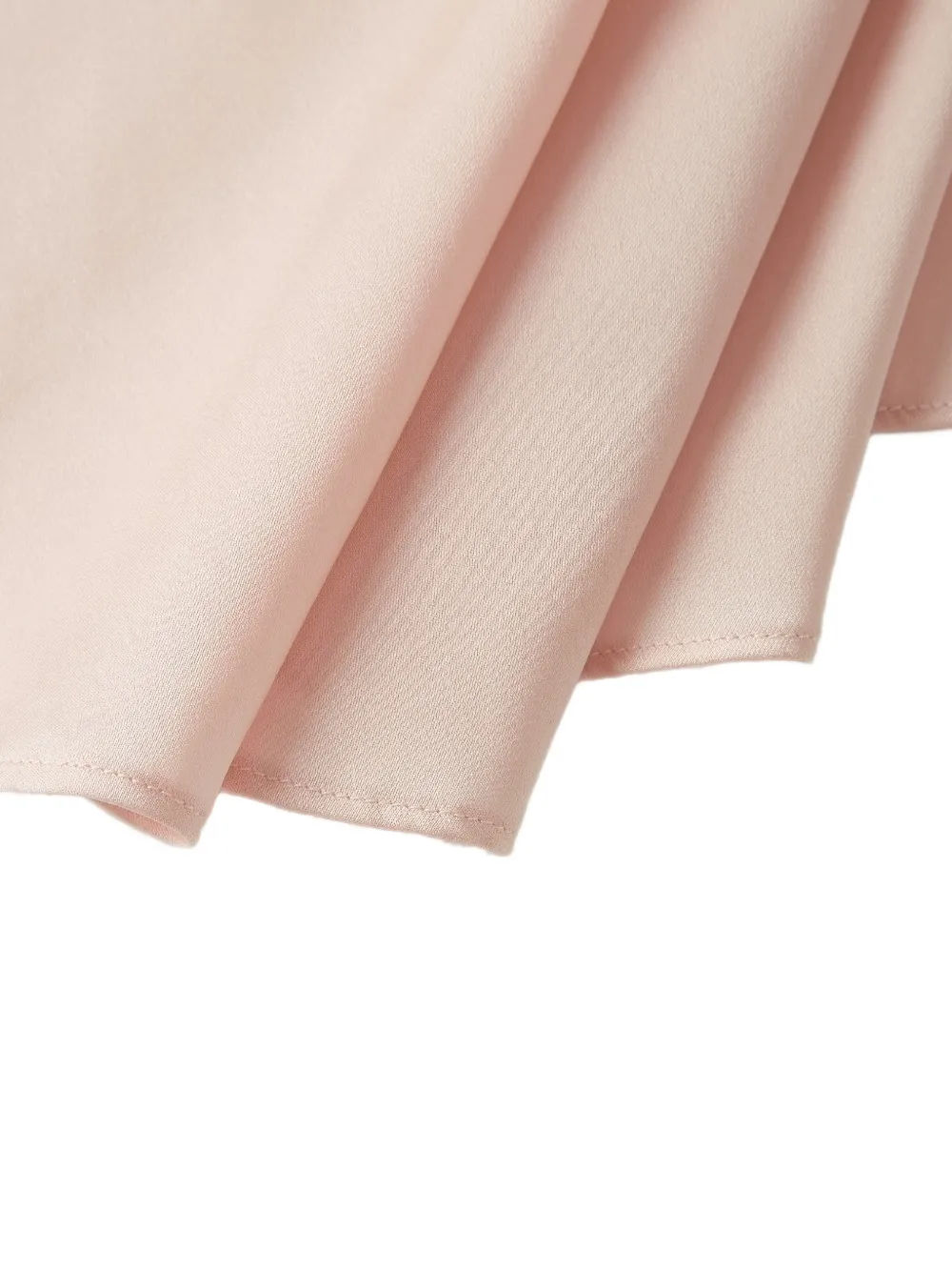 Shanghai Tang Qipao asymmetrische jurk verfraaid met kralen Roze