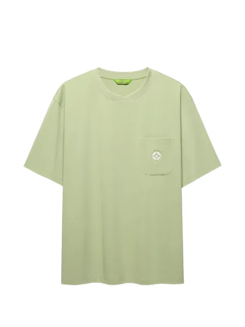 Shanghai Tang t-shirt à poche poitrine Coin