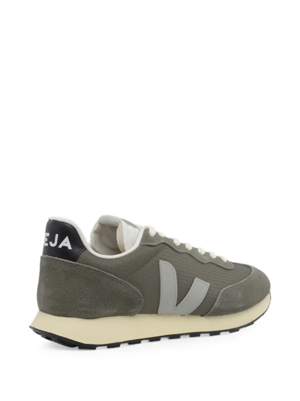 VEJA Rio Branco II ripstop kaki Oxford sneakers Grijs