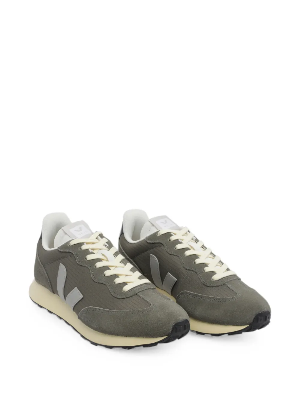 VEJA Rio Branco II ripstop kaki Oxford sneakers Grijs