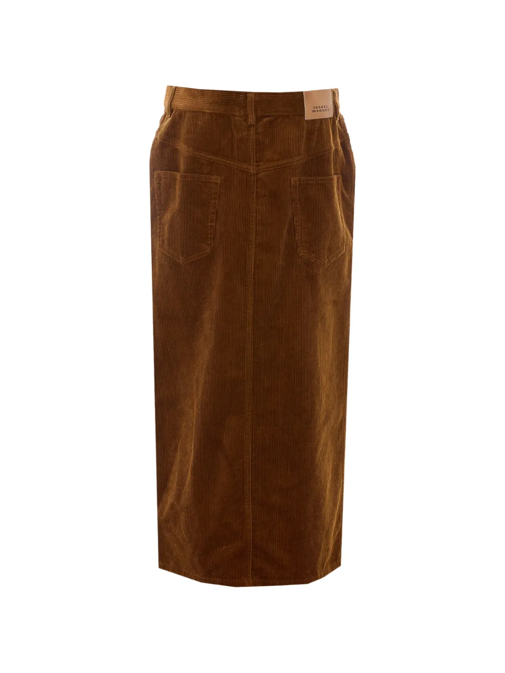 MARANT ÉTOILE Odalie Corduroy Long Skirt in Brown, view 2