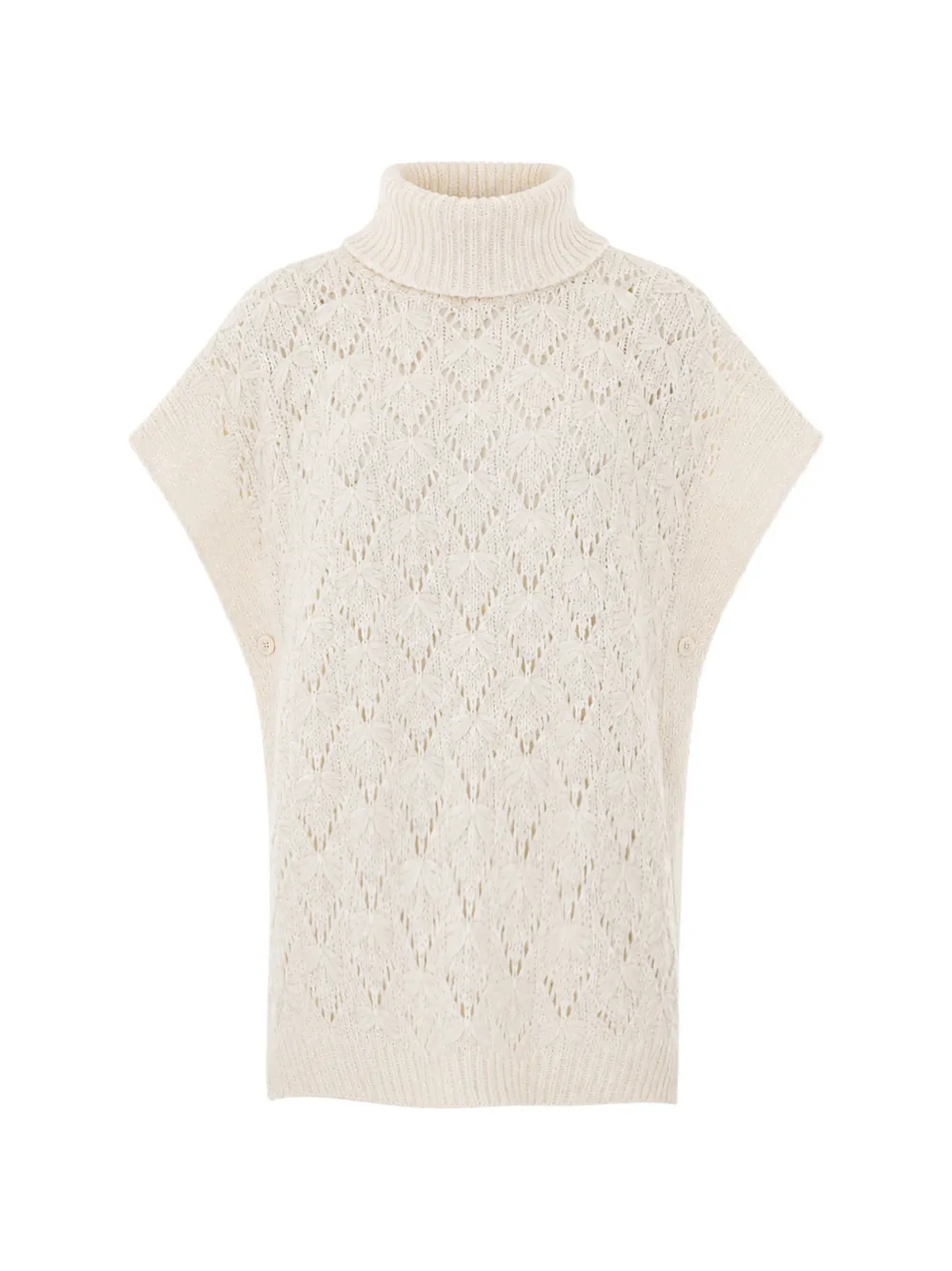 Fabiana Filippi Gestrickter Poncho - Nude