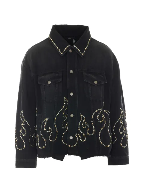 AMIRI stud-embellished denim jacket