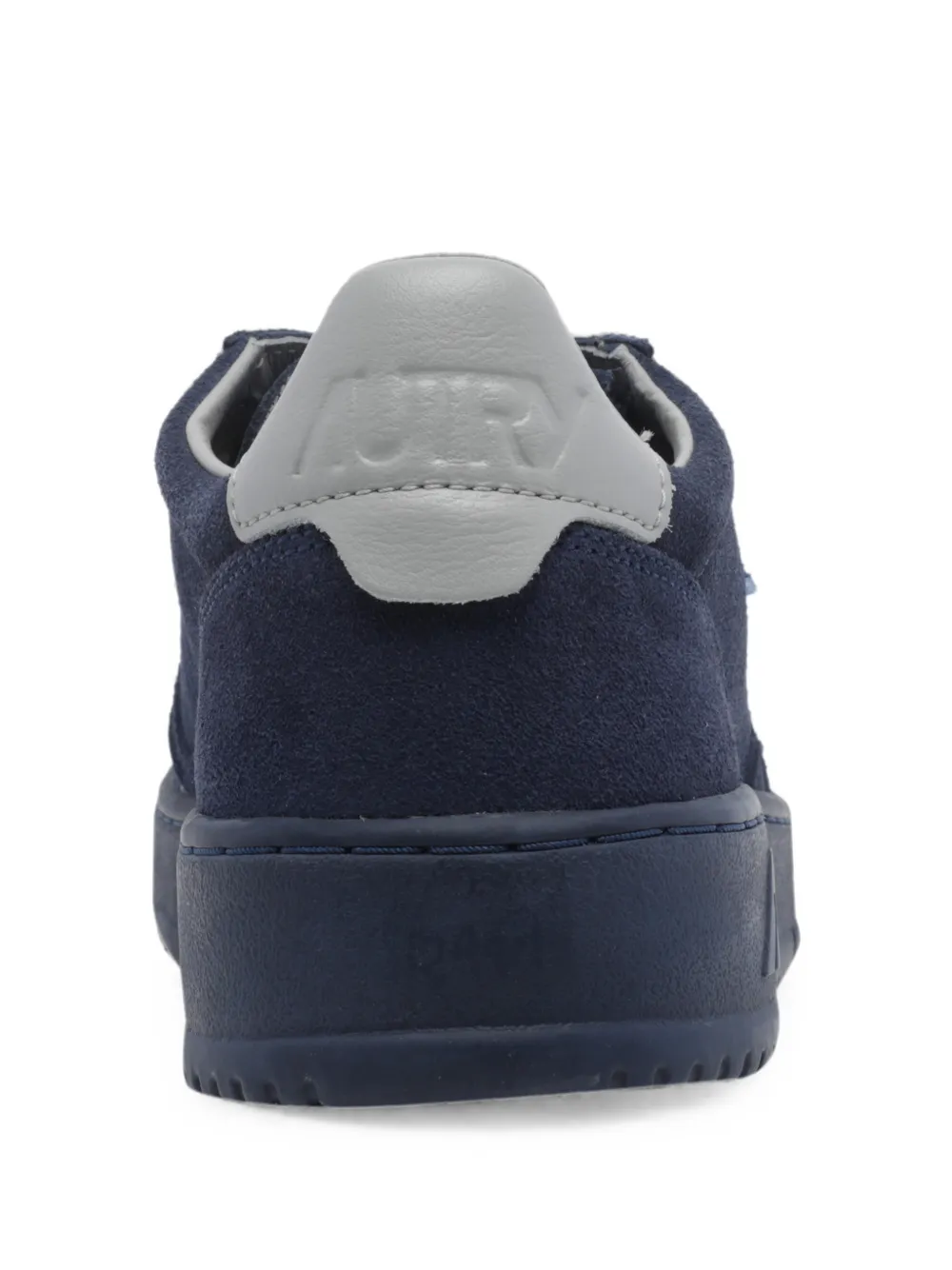 Autry Medalist Low perforated panelled sneakers Blauw