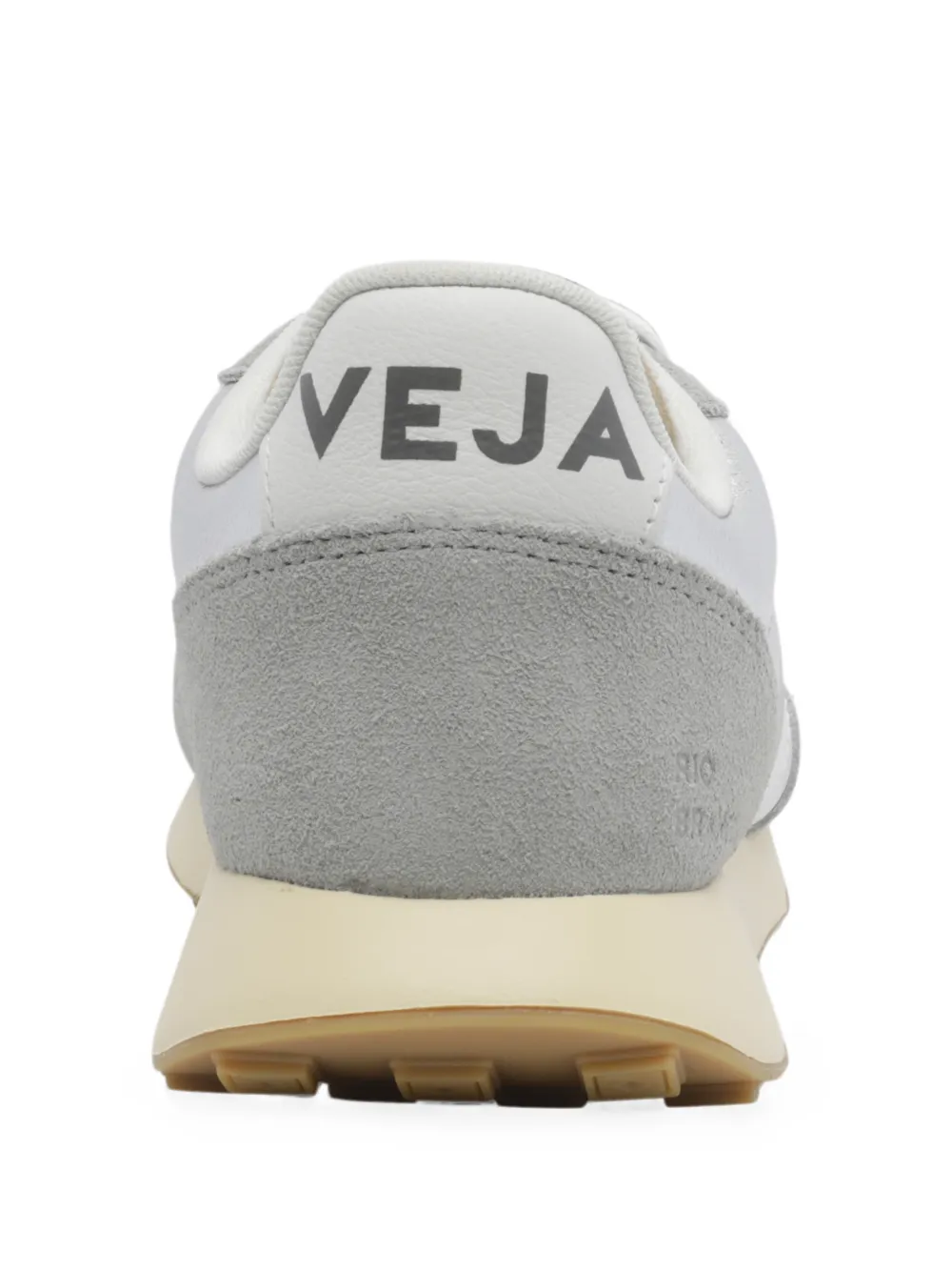 VEJA Rio Branco II leather silver Oxford grey white sneakers Zilver