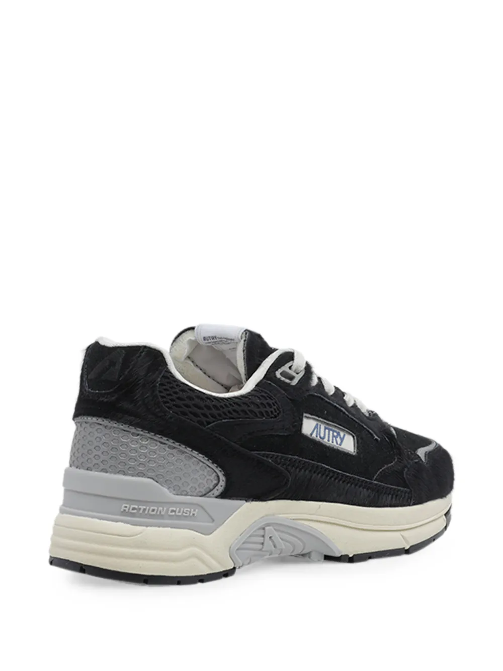 Autry Hyperway panelled leather sneakers Zwart