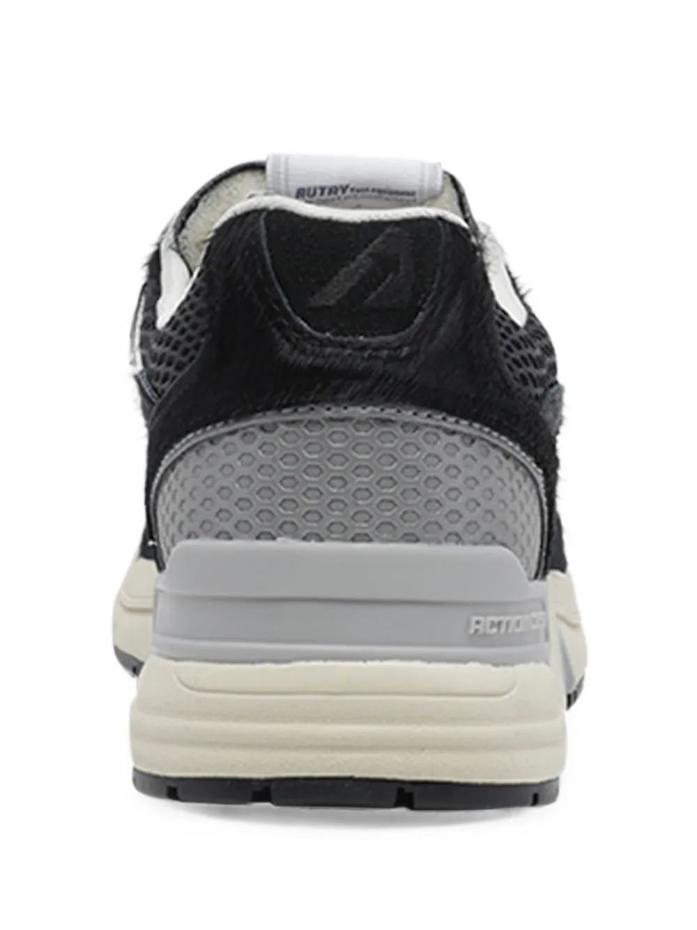 Autry Hyperway panelled leather sneakers Zwart