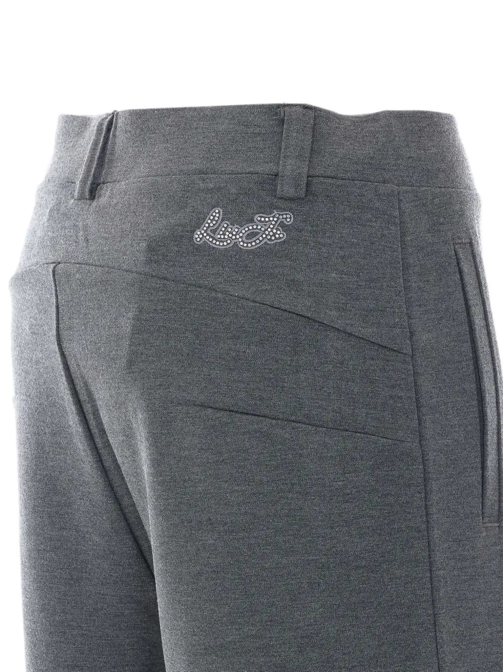 LIU JO regular-fit trousers in punto milano Grijs