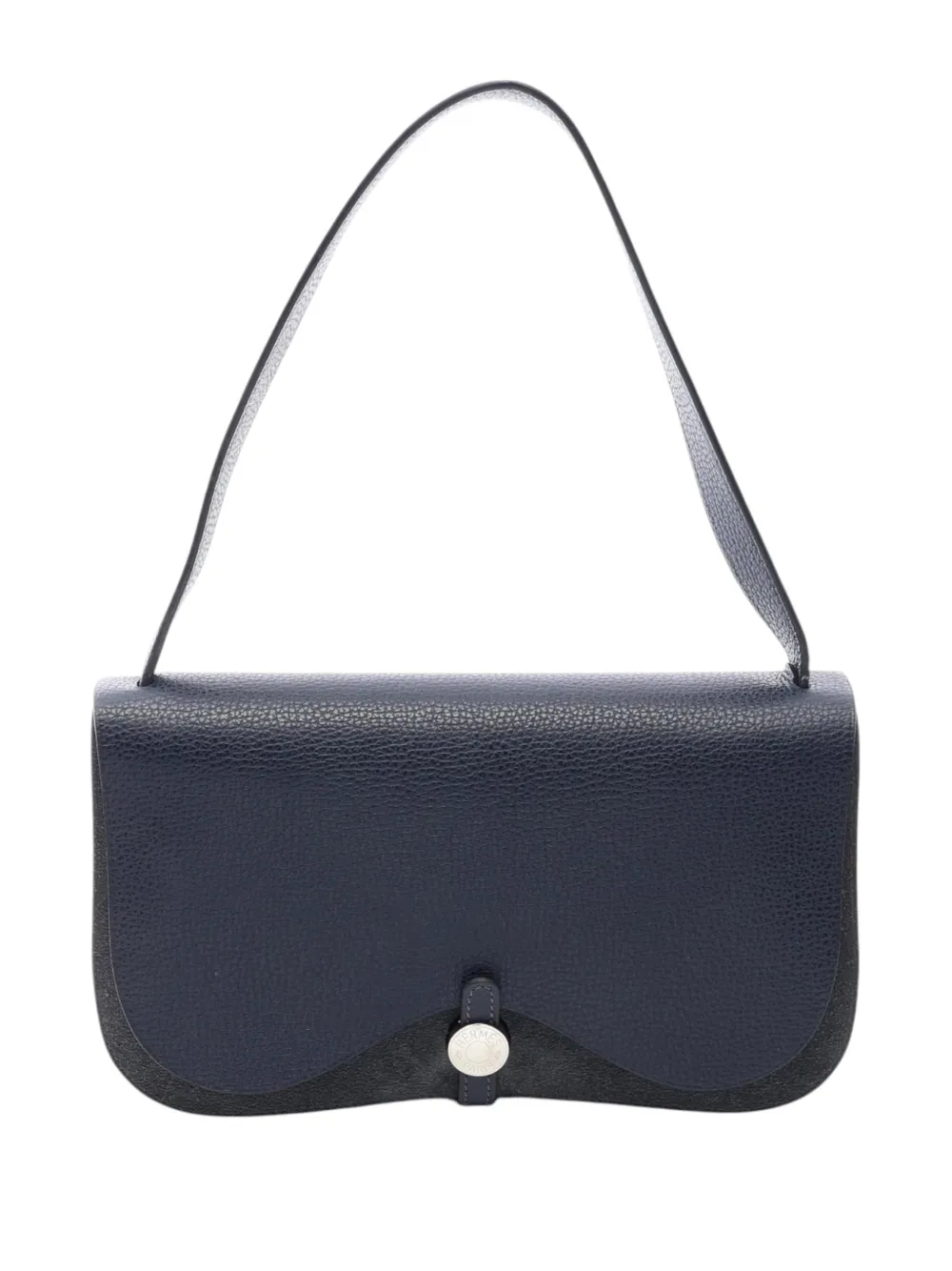 Hermès Pre-Owned 2005 Vache Liege and Toile Sac Colorado PM shoulder bag - Blau