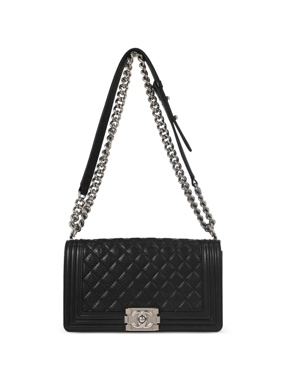 CHANEL Pre-Owned medium 2014 Boy shoulder bag - Nero