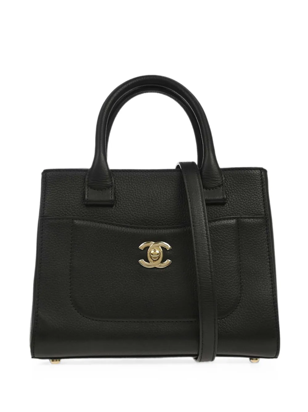 CHANEL Pre-Owned 2017 Neo Executive Cerf tote bag - Nero