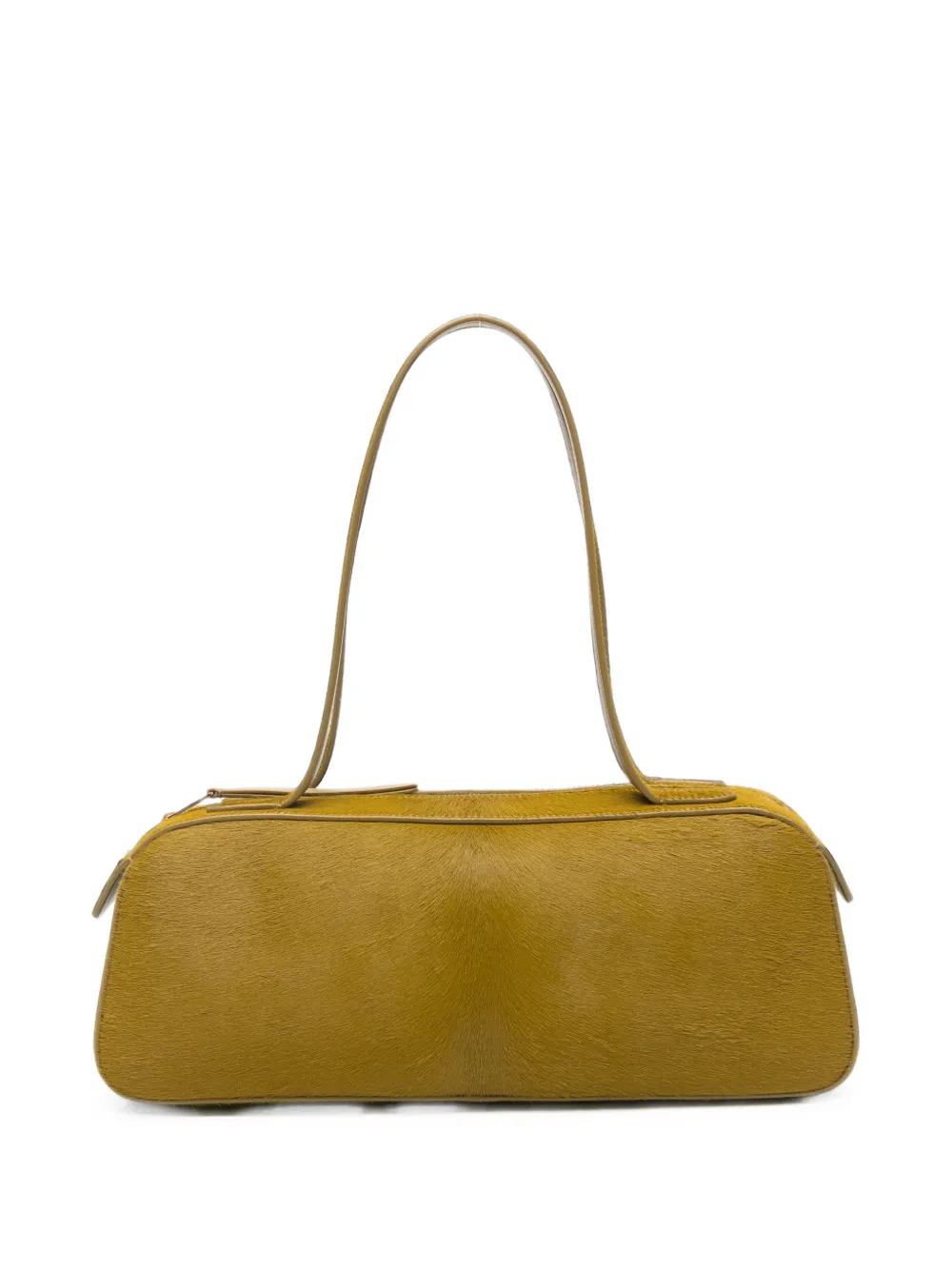 KHAITE Simona calf-hair shoulder bag - Giallo
