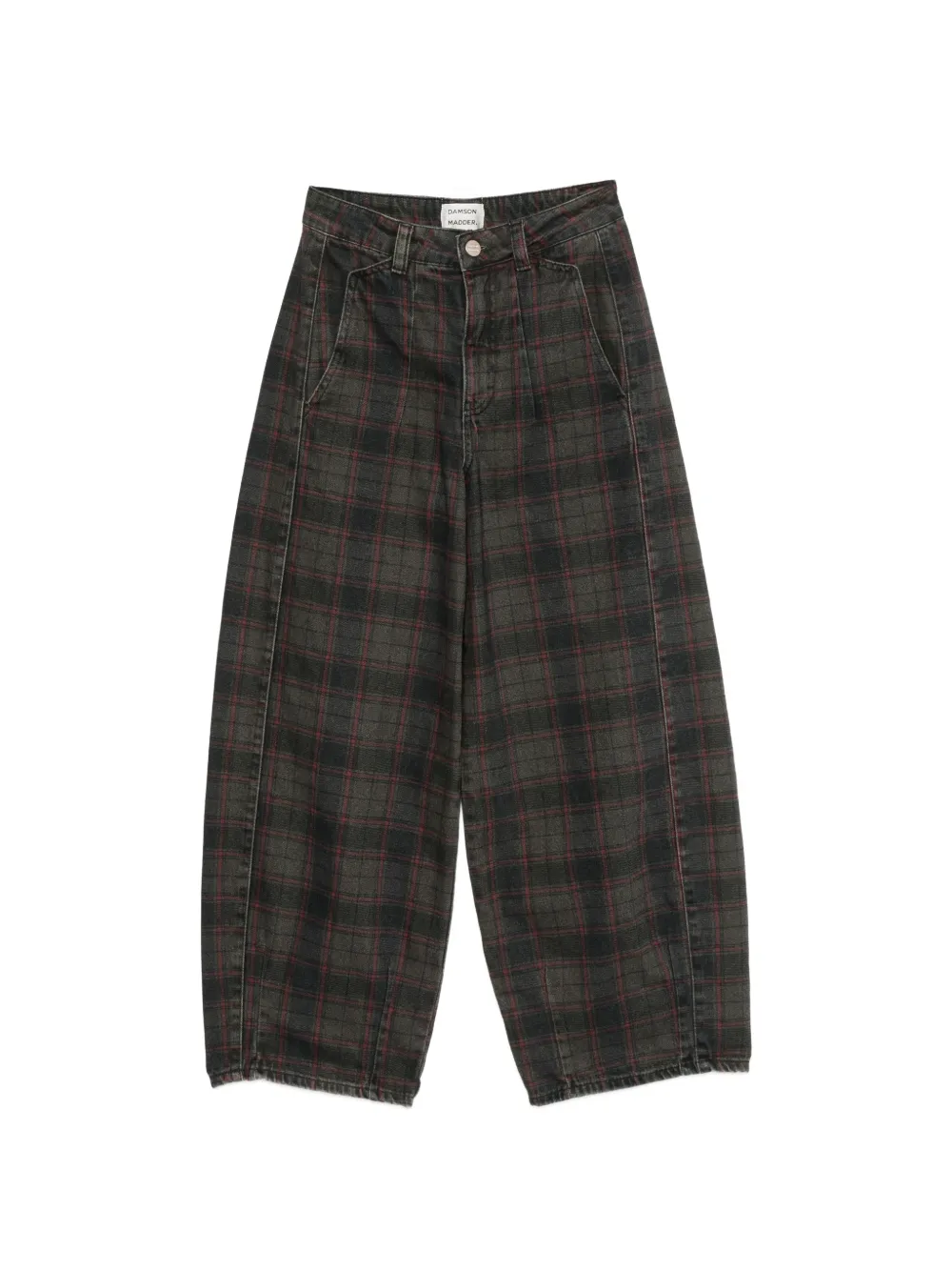 DAMSON MADDER Erika jeans Sirius Check - Grau