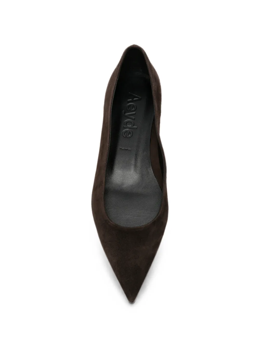 Aeyde Cassy pointed-toe pumps Bruin
