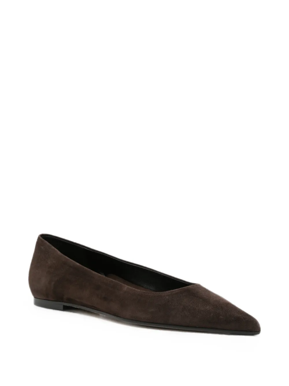 Aeyde Cassy pointed-toe pumps Bruin
