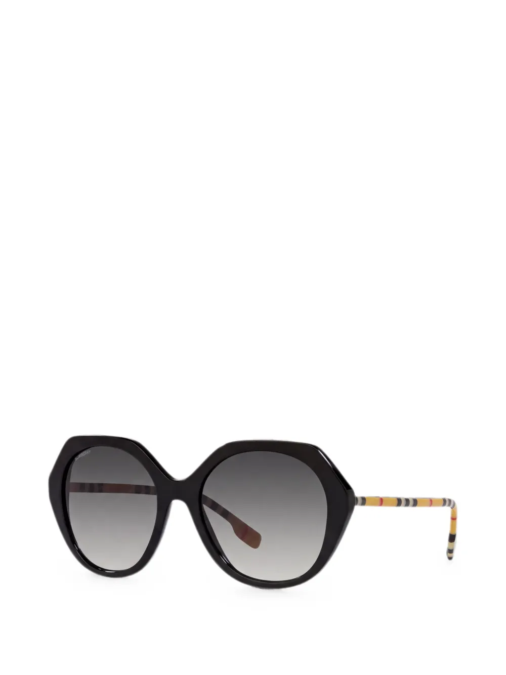 Burberry Eyewear Zonnebril met geometrisch montuur Zwart
