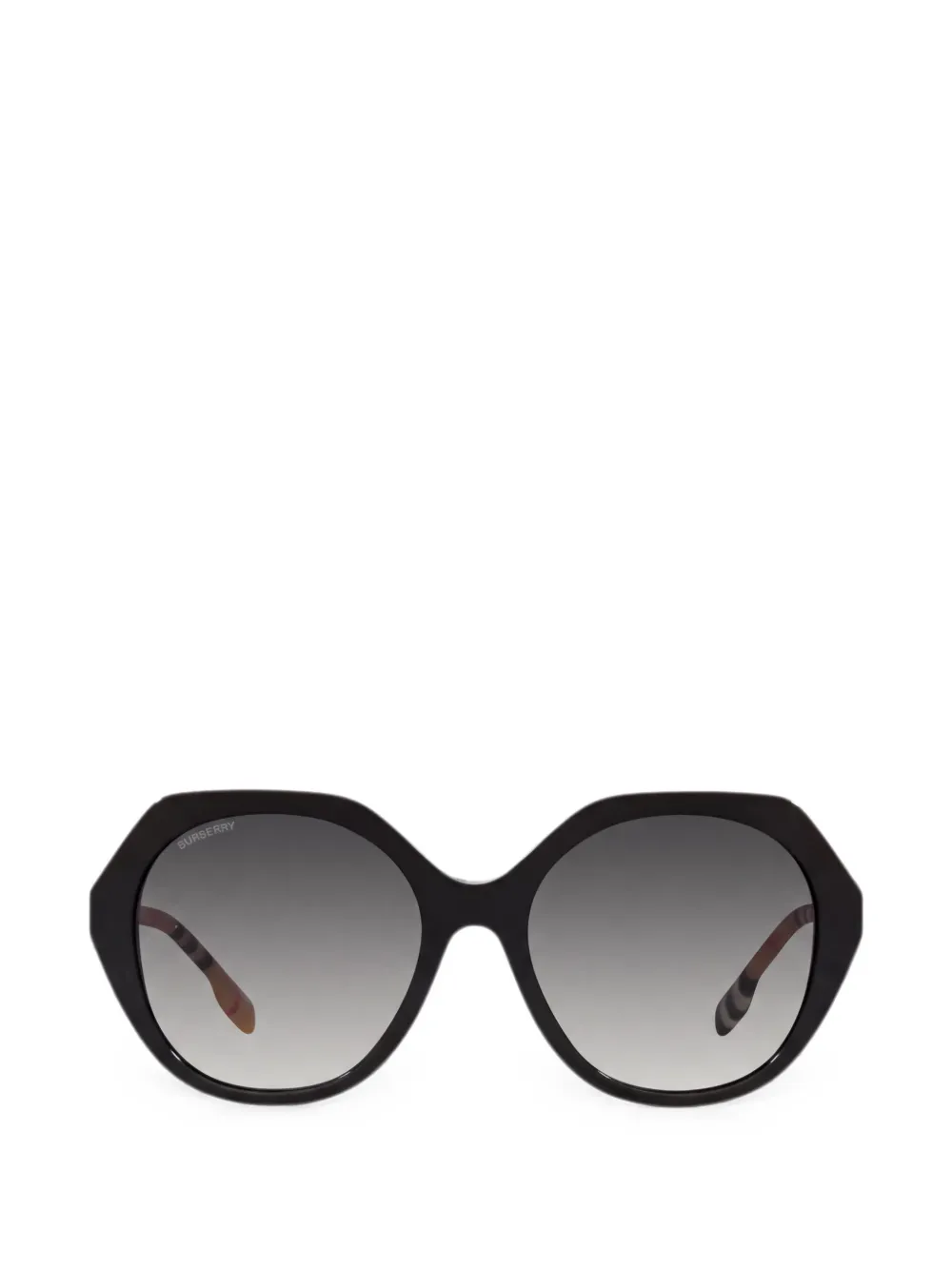 Burberry geometric-frame sunglasses - Nero