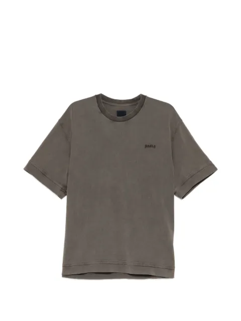 Juun.J camiseta de algodón con logo bordado
