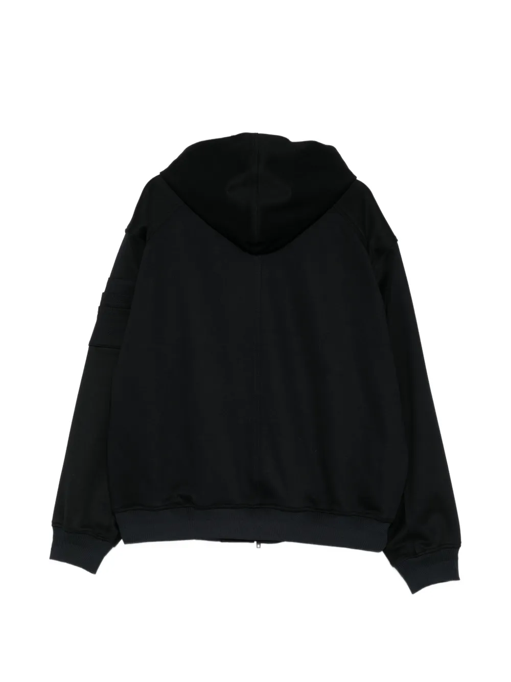 Juun.J Hoodie met raglan mouwen en rits Blauw