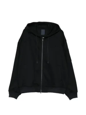 VETEMENTS ジップアップ パーカー | ブラック | FARFETCH JP