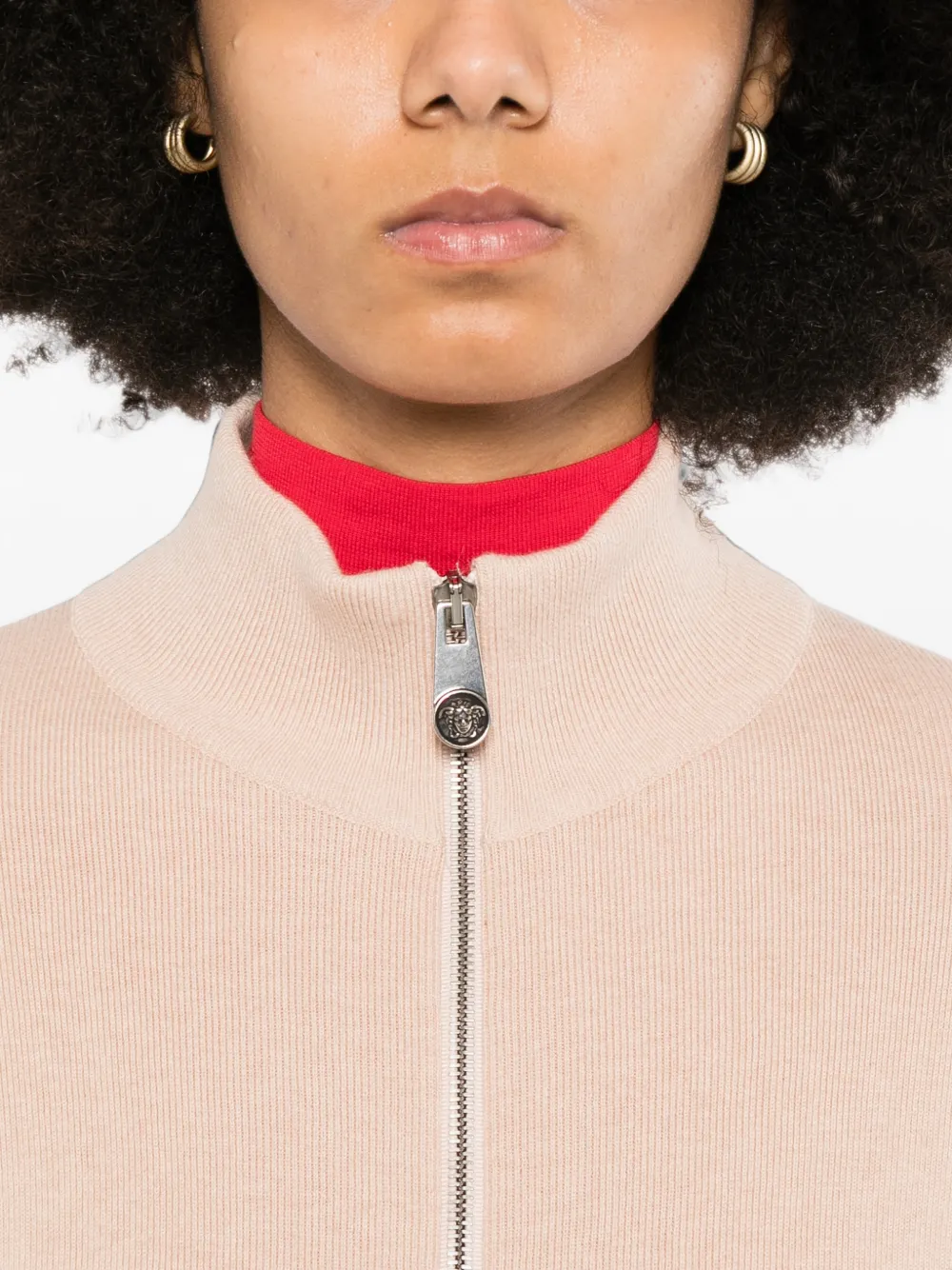 Versace Gestreept vest Beige