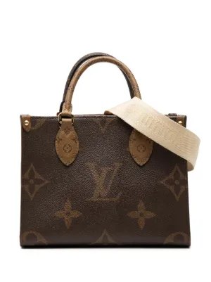 Louis Vuitton Pre-Owned 2020s OnTheGo BB Tote Bag | Brown | FARFETCH