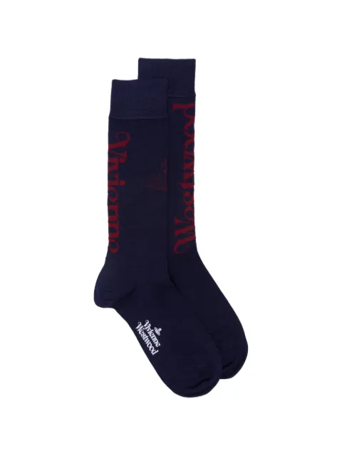 Vivienne Westwood Orb logo-print socks
