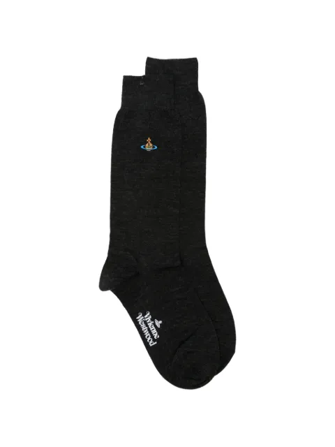 Vivienne Westwood Orb-embroidered socks