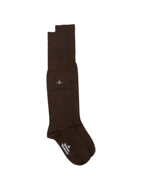 Vivienne Westwood Orb-embroidered socks