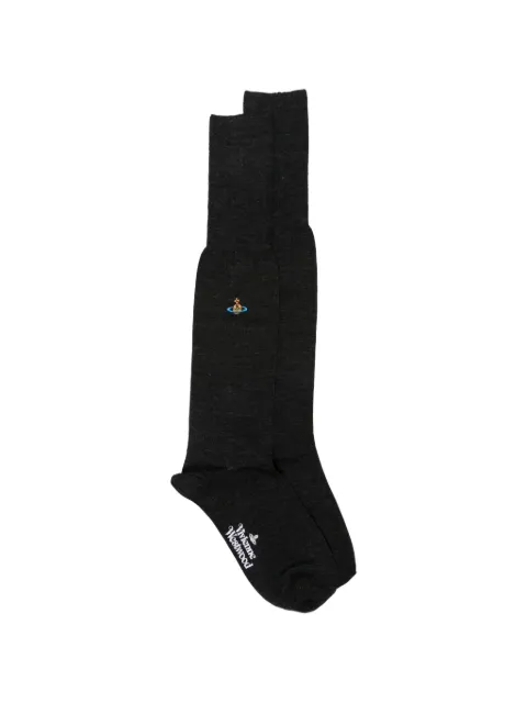 Vivienne Westwood Orb-embroidered socks