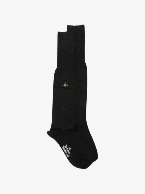 Vivienne Westwood Orb-embroidered socks
