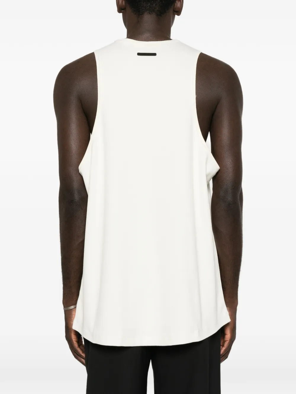 FEAR OF GOD ESSENTIALS Essential geribbelde tanktop Beige