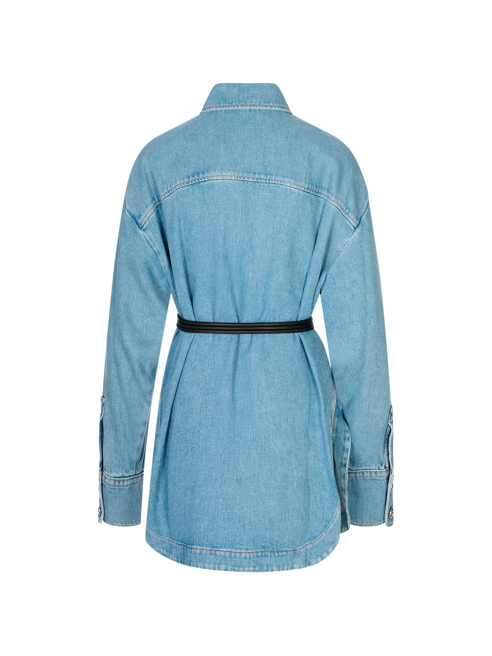 Sportmax Denim blouse Blauw