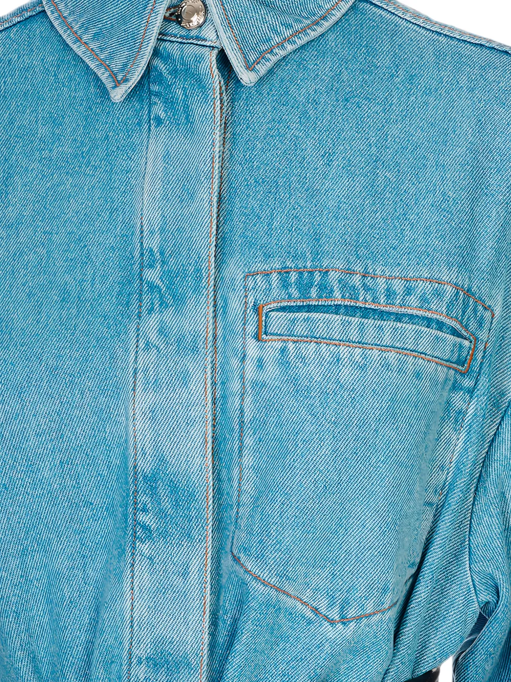 Sportmax Denim blouse Blauw