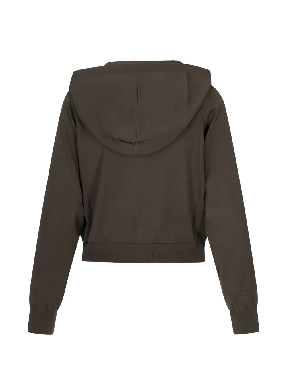 'S Max Mara zip-up knitted hoodie Bruin