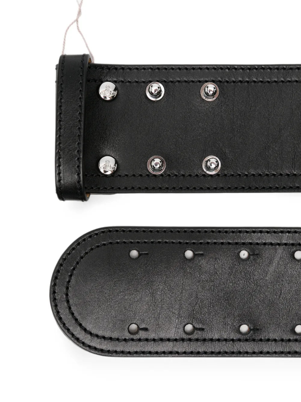 Vivienne Westwood Leren riem Zwart