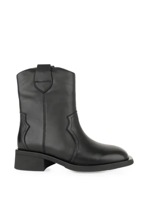 LINDA BAUMANN leather boots