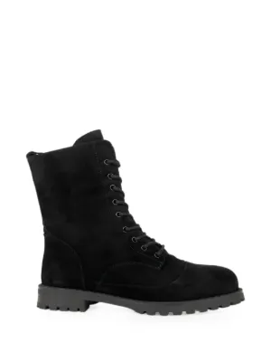 Yohji Yamamoto lace-up Ankle Boots | Black | FARFETCH