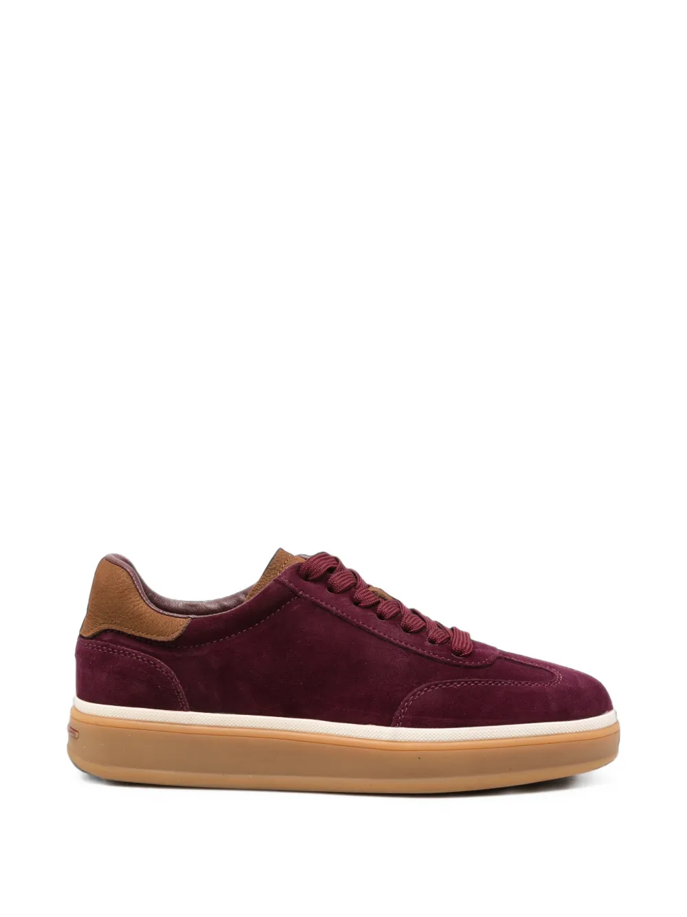 LINDA BAUMANN Sneakers aus Wildleder - Rot