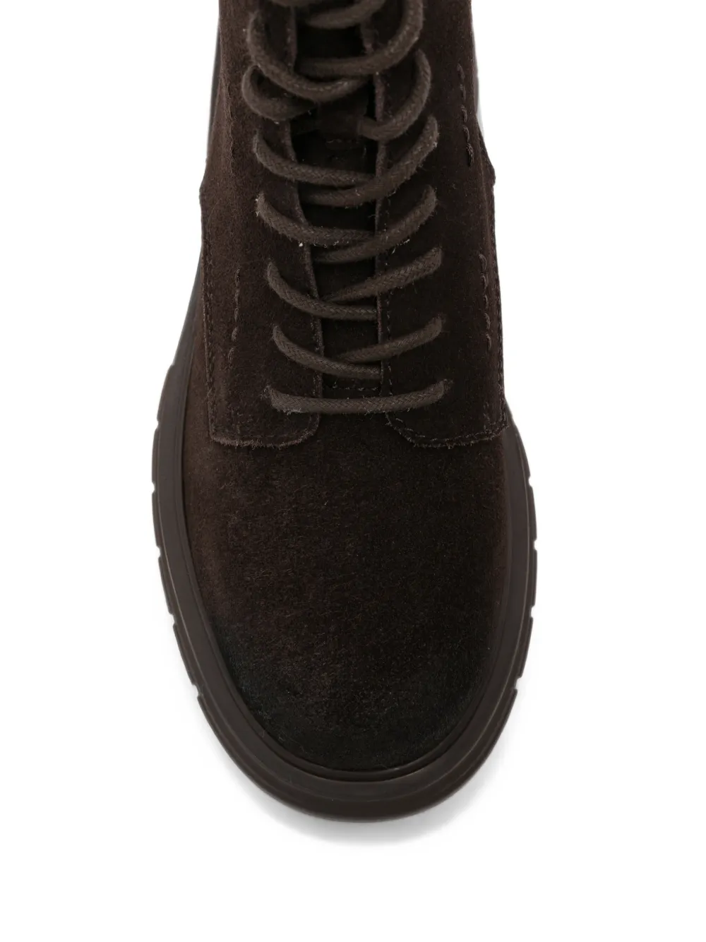 LINDA BAUMANN buckle-detail lace-up boots Bruin