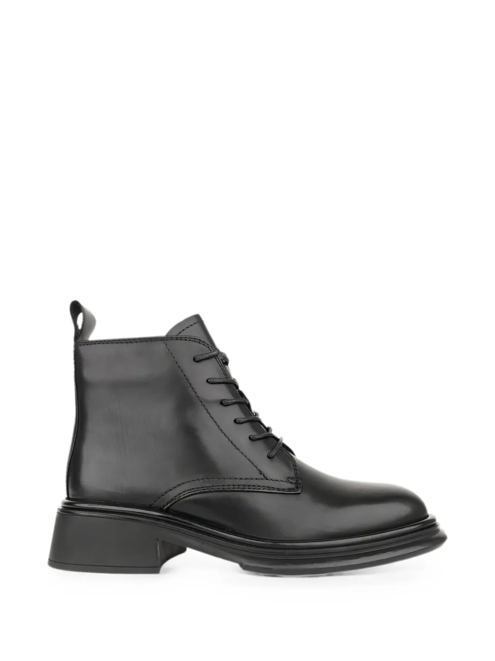 LINDA BAUMANN lace-up ankle boots Zwart