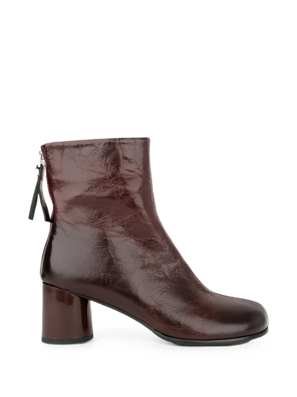 LINDA BAUMANN leather ankle boots Bruin